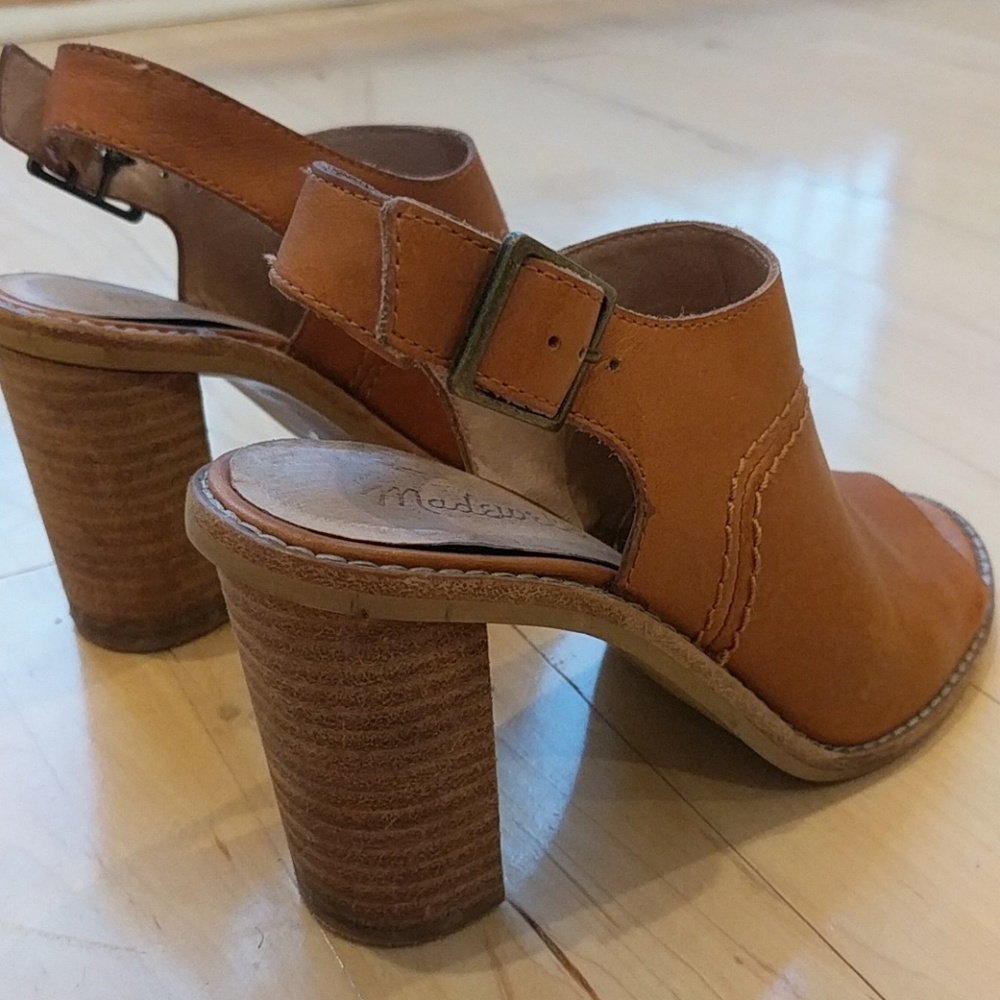 Madewell Cary Sandal Brown Leather